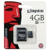 Cartão De Memoria Micro Sd 4 Gb - Kingston